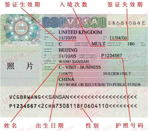 英国签证申请表已有中文版