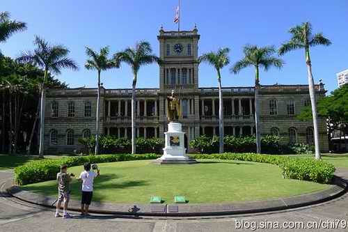 留学美国 夏威夷有美国唯一的王宫_留学e网DIY留学