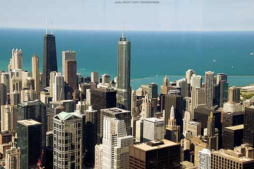 芝加哥，钢铁森林。Chicago, Concrete Forest